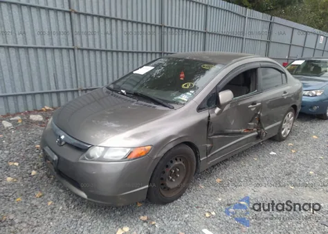 2007 Honda Civic Lx z USA, uszkodzony, nr VIN 2HGFA16507H316618